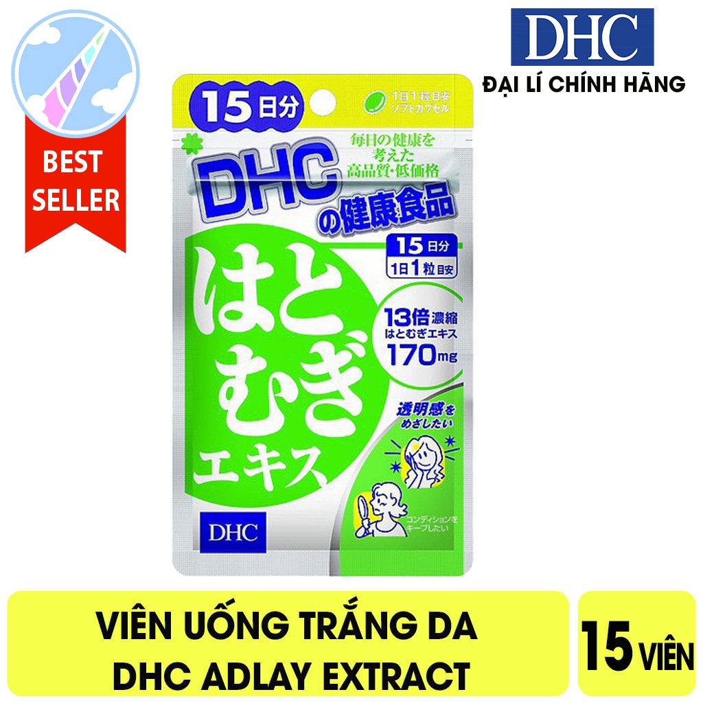 Viên Uống Trắng Da DHC Adlay Extract