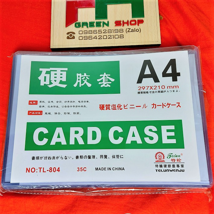 Kẹp đựng tài liệu CARD CASE khổ A4