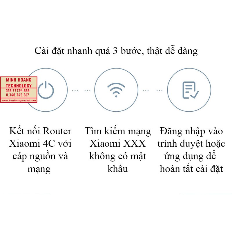 Bộ phát WiFi Xiaomi Mi Router 4C - Tốc Độ 300Mbps 4 Anten Wifi Router