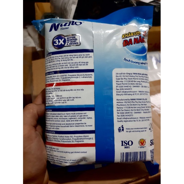 Khăn ướt đa năng cao cấp