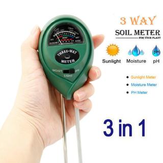 3 in 1 Soil Tester Meter Garden Lawn Moisture/Light/pH Test Tool