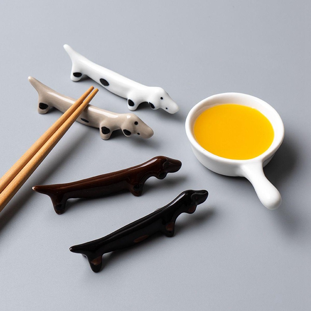 Giá Gác Đũa Bằng Gốm Sứ Dễ Thương