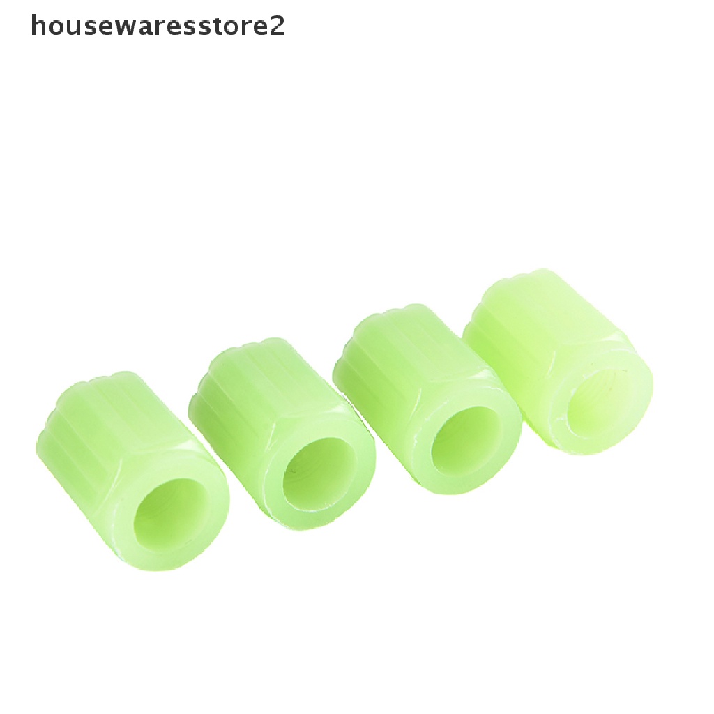 [Housewarestore2] Nắp Van Bánh Xe Hơi / Xe Máy Phản Quang Chống Bụi Thông Dụng