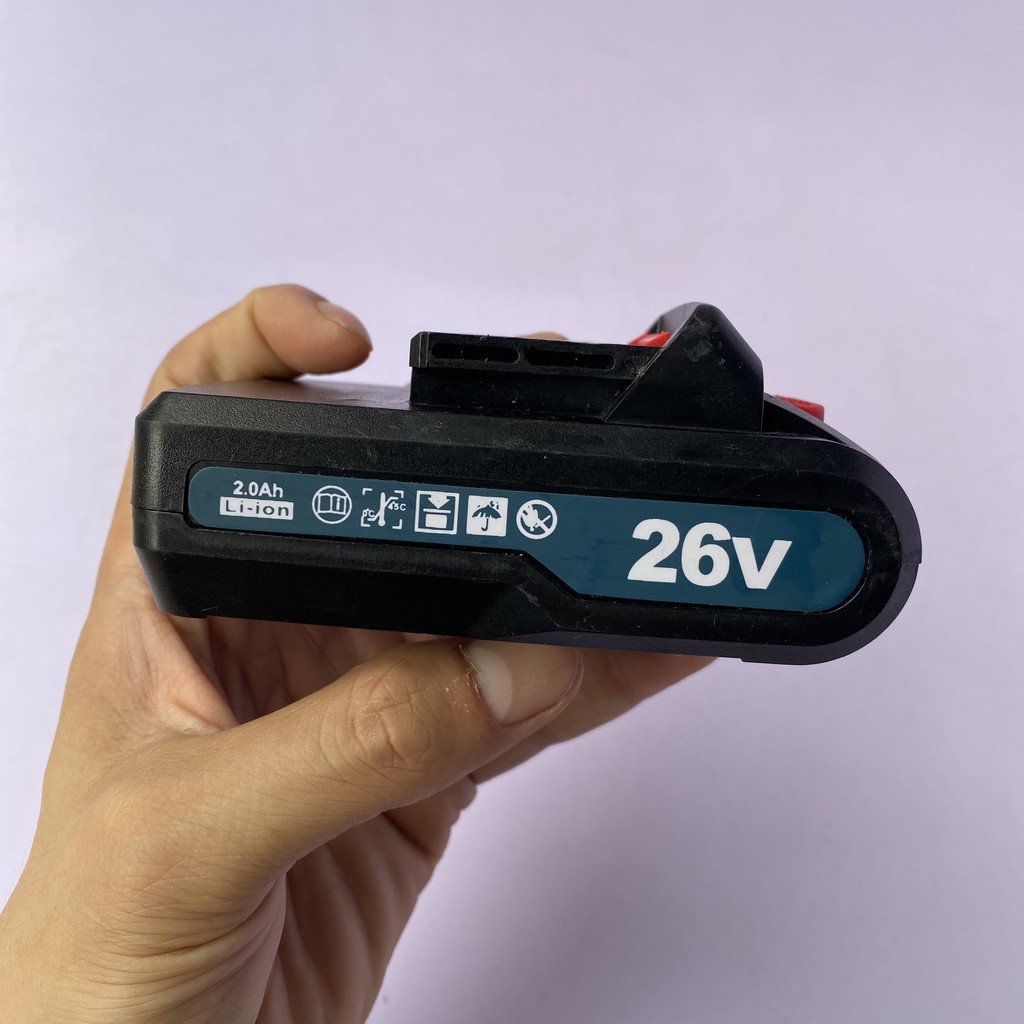 Pin máy khoan pin cầm tay chính hãng 26V - Kim Khí Dung Anh