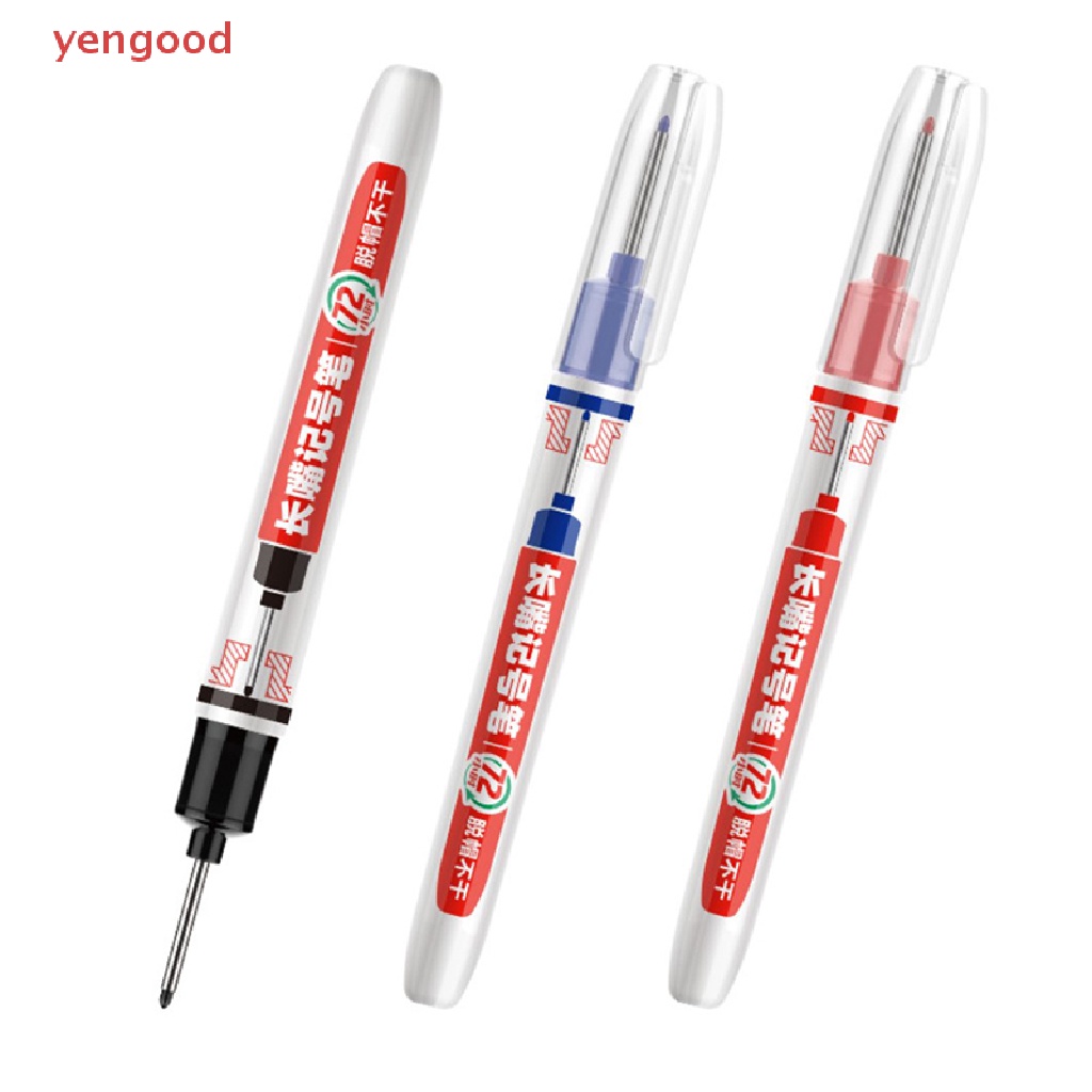 Bút Đánh Dấu Hai Đầu Dài 20mm Chống Thấm Nước Dùng Trong Làm Đồ Gỗ / Phòng Tắm