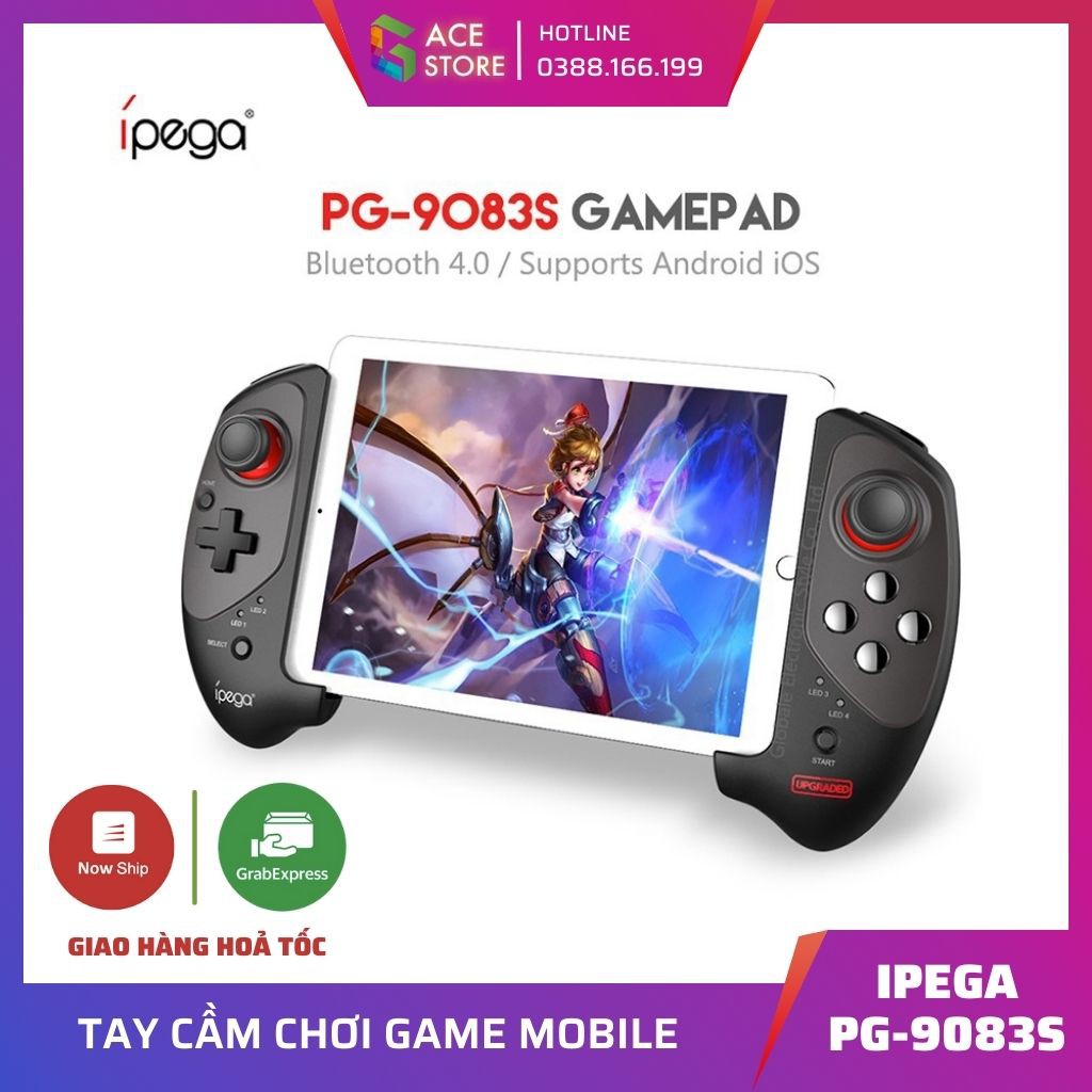 iPega 9083S | Tay cầm chơi game PUBG, Freefire, CODM, Liên Quân, Tốc Chiến