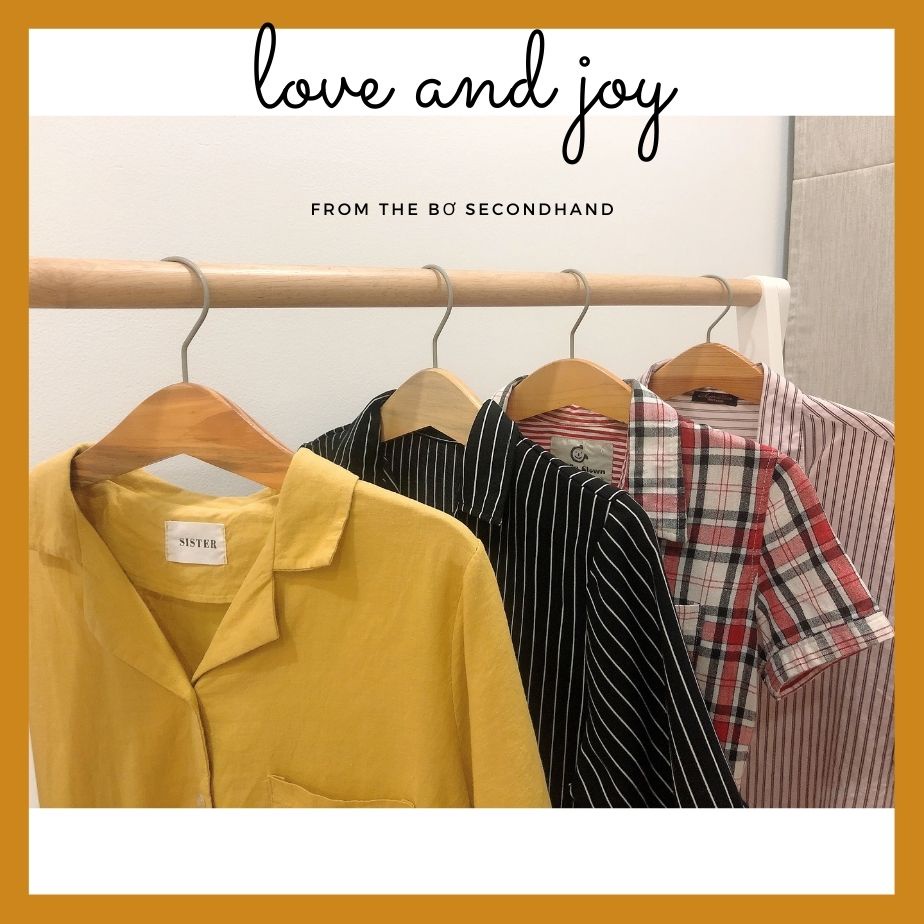 Áo Sơ mi nữ secondhand ngắn tay. Áo secondhand, đồ si chất đẹp, vải đẹp. Bơ Secondhand