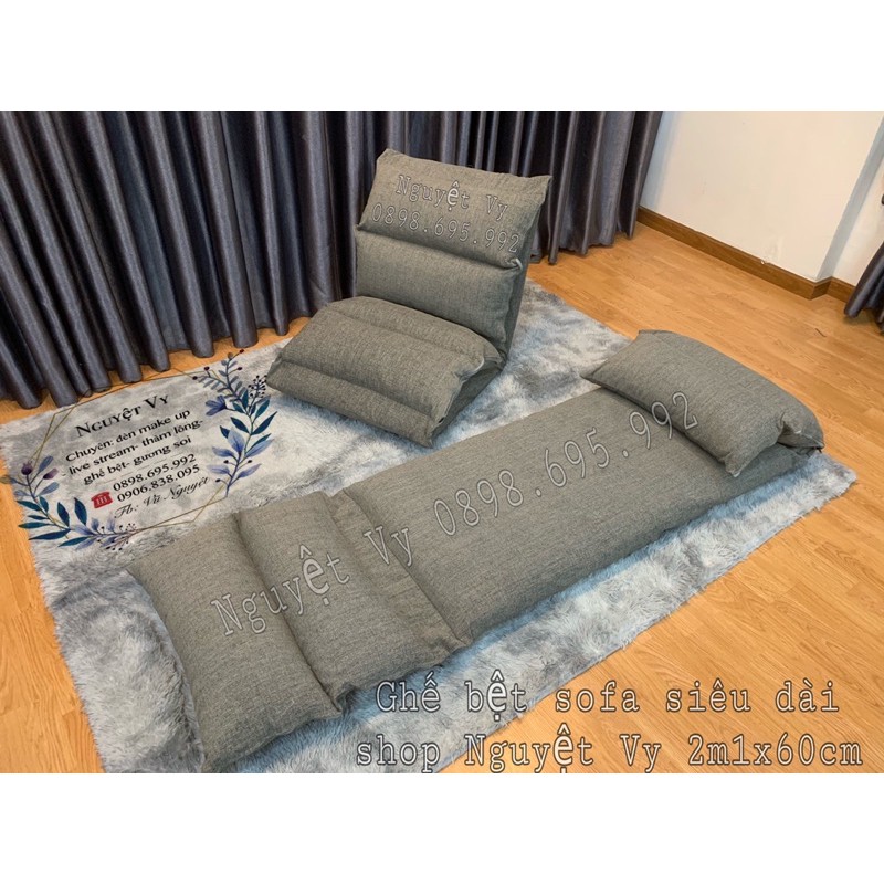 Siêu phẩm ghế bệt tựa lưng nằm ngồi đa năng 2m1x60cm Việt nam sản xuất | BigBuy360 - bigbuy360.vn