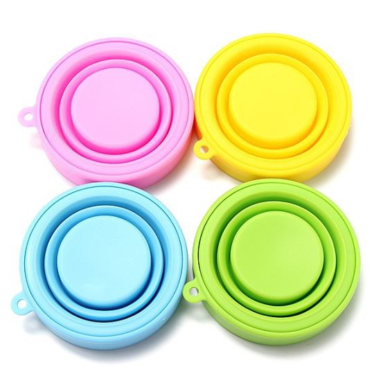 Cốc nguyệt san eCare silicon Vivacup, ly xếp gọn cho cốc nguyệt san, nhỏ gọn xinh xắn bỏ túi