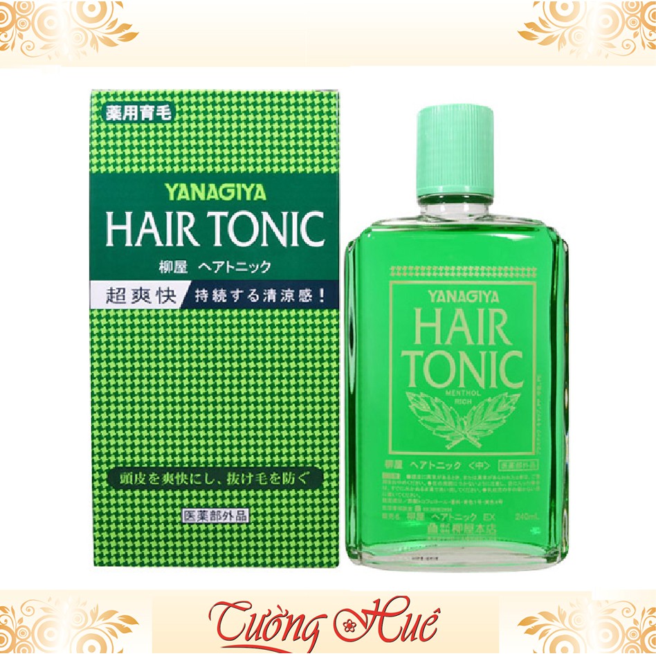 Tinh Dầu Dưỡng Tóc Hương Bạc Hà YANAGIYA Hair Tonic - 240ml.