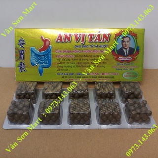 An Vị Tán viên hoàn (nâu) Đặng Hồng Phước vỉ 10 khuôn