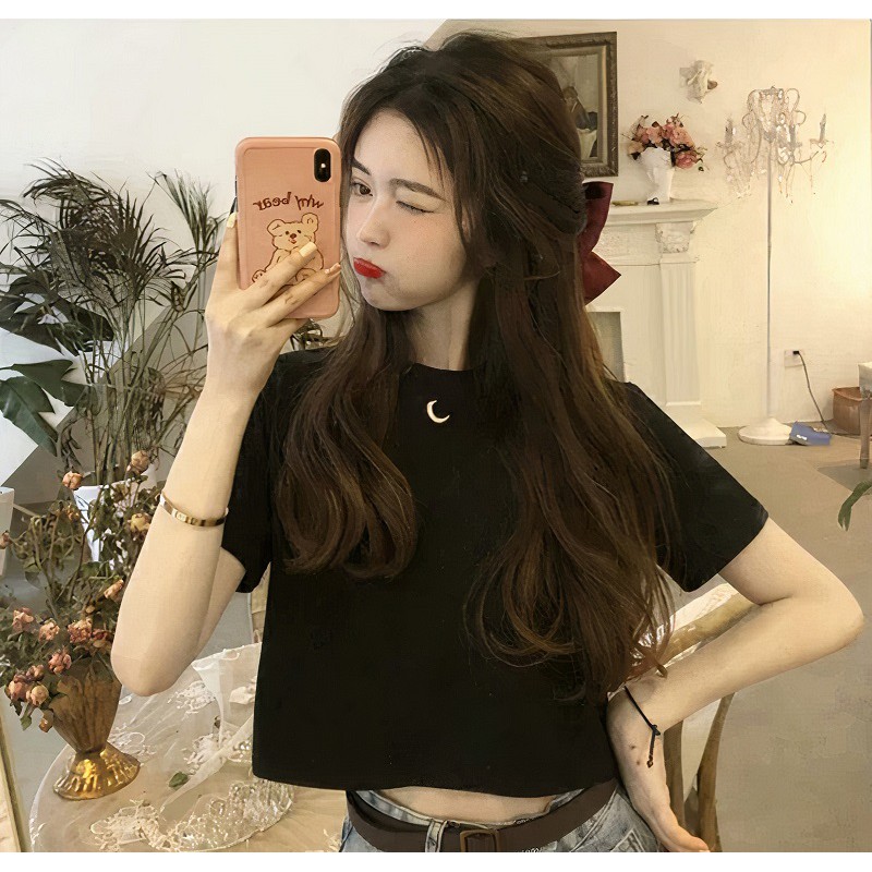 Áo Croptop MOON MẶT TRĂNG Body Ôm - VIET_STAR | BigBuy360 - bigbuy360.vn