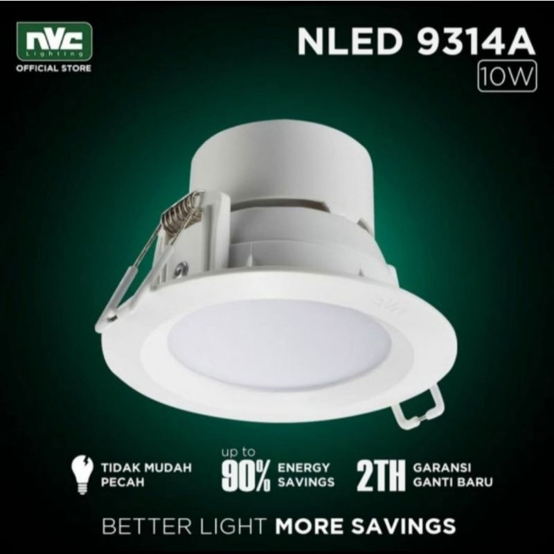 Đèn LED chiếu sáng ban ngày NVC 10W NLED9314A