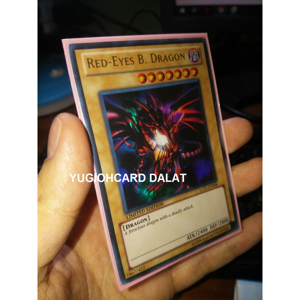 Thẻ bài yugioh chính hãng  Red-Eyes B. Dragon – Ultra Rare