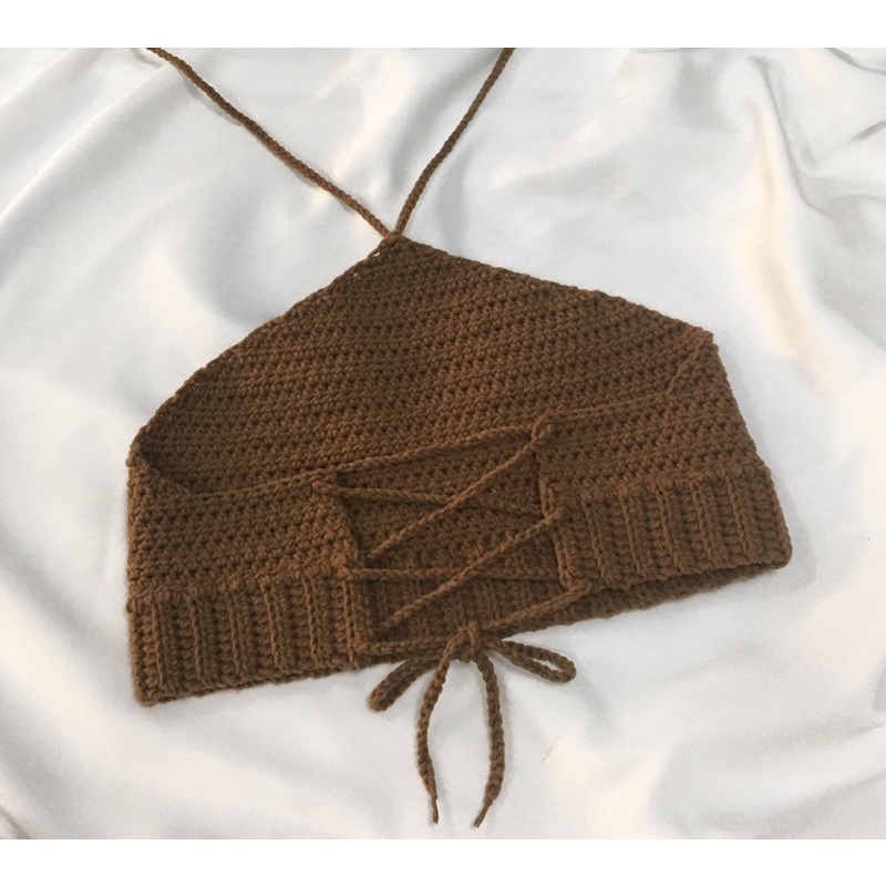 Áo móc len yếm dây 🧚‍♀️