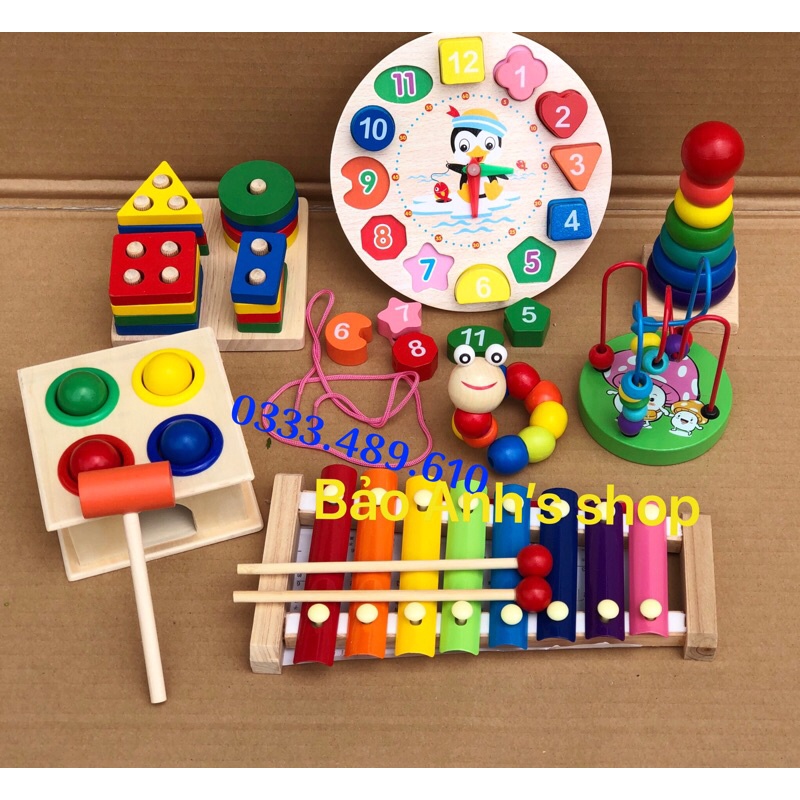 Combo Đồ chơi trí tuệ 7 món