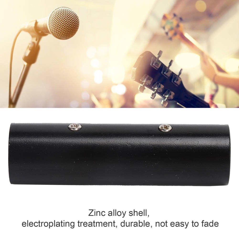 [READY STOCK] XLR Male to Plug Coupler Audio Adapter Replacement for Microphone Guitar Cables