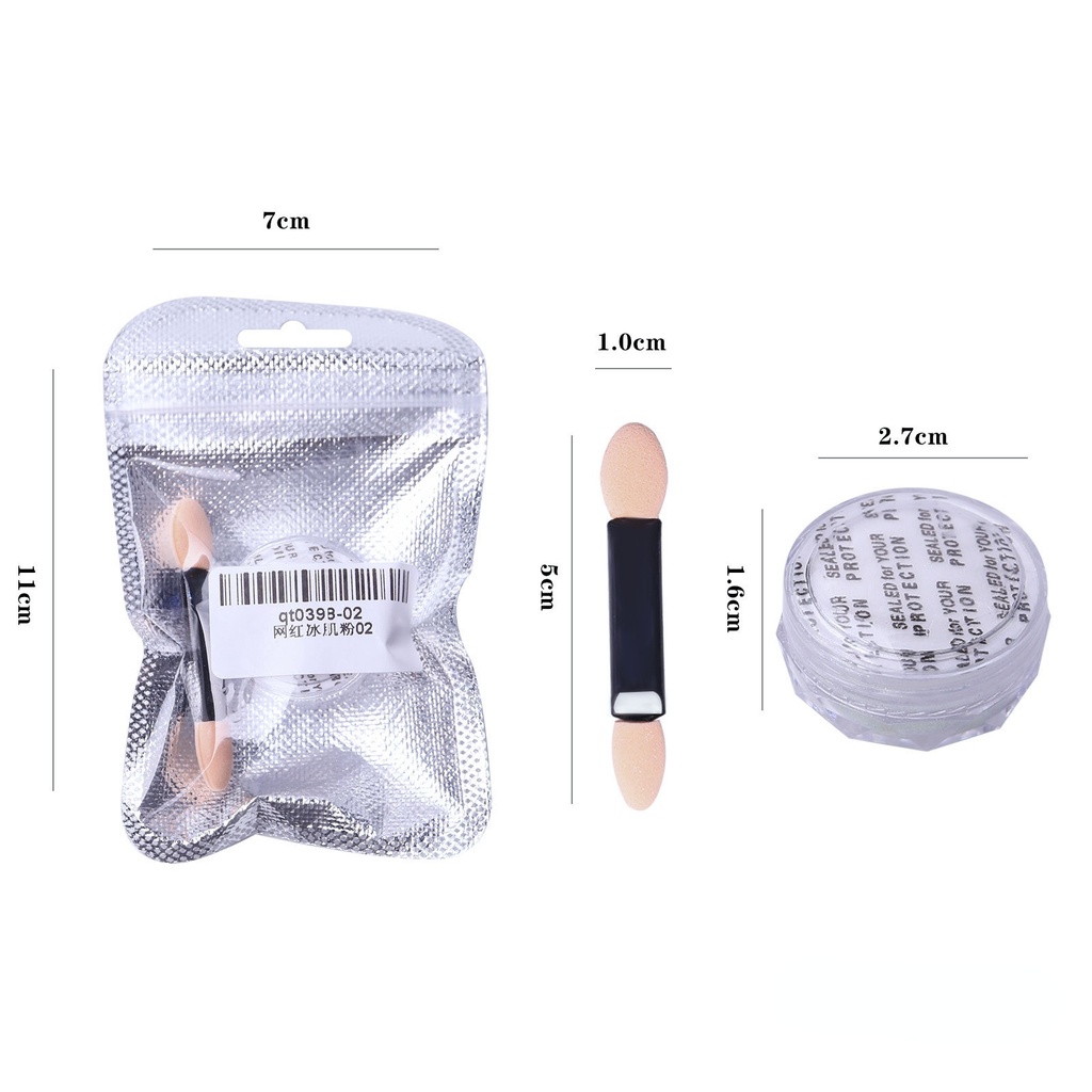 Bột Nhũ Lấp Lánh Trang Trí Móng Tay