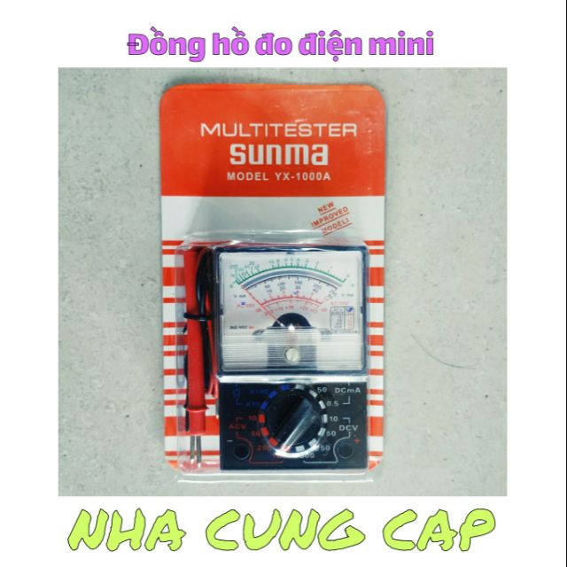 ĐỒNG HỒ ĐO ĐIỆN VẠN NĂNG MINI