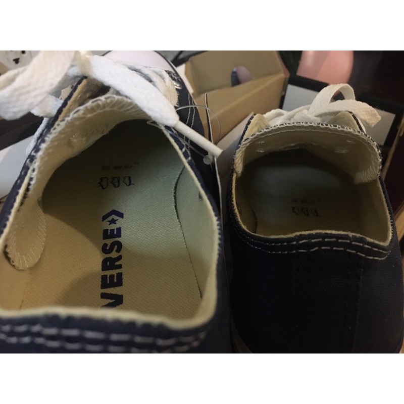 [Authentic] Giày converse xanh navy size 5/37,5