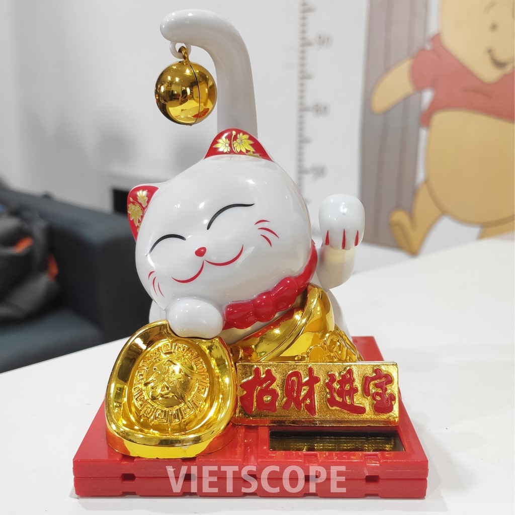 Tượng may mắn Thầy Chùa Gõ Mỏ Tụng Kinh trang trí xe hơi, phong thủy, bàn làm việc năng lượng mặt trời Chú tiểu gõ mỏ | BigBuy360 - bigbuy360.vn