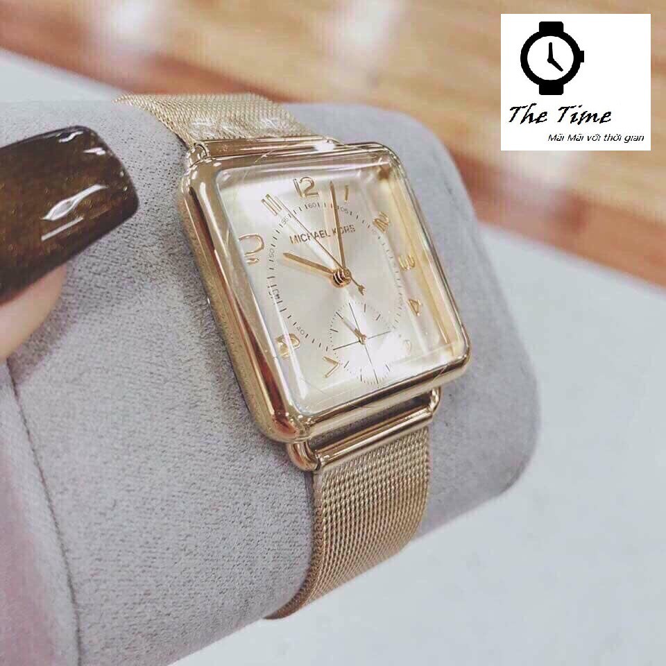 ( Sẵn 2 màu ) Đồng hồ nữ MICHAEL KORS MK3663 &amp; MK3664 Case 31mm. 5ATM