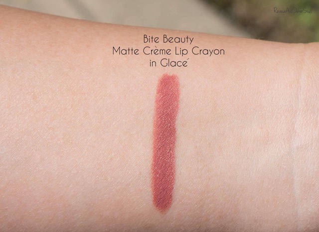 🌸 BITE Beauty Matte Cream Lip Crayon màu Glace - Son thỏi dạng bút chì vặn - Minisize