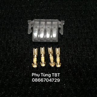 Bộ Jack 4P 2.2 xe máy (1 bịch/10 bộ)