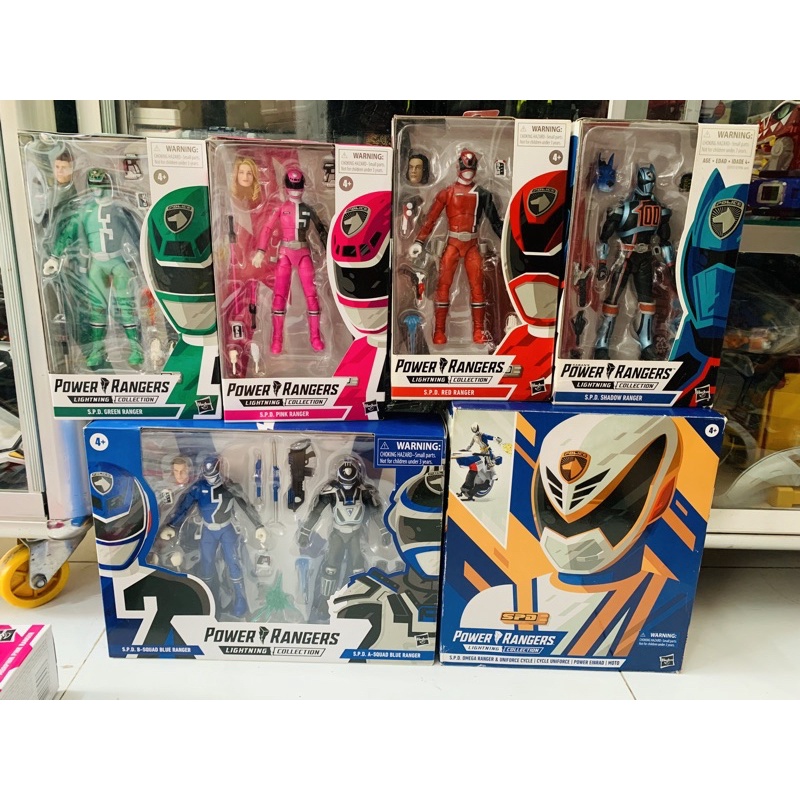 Đồ chơi siêu nhân Mô hình Power ranger Lightning Collection SPD