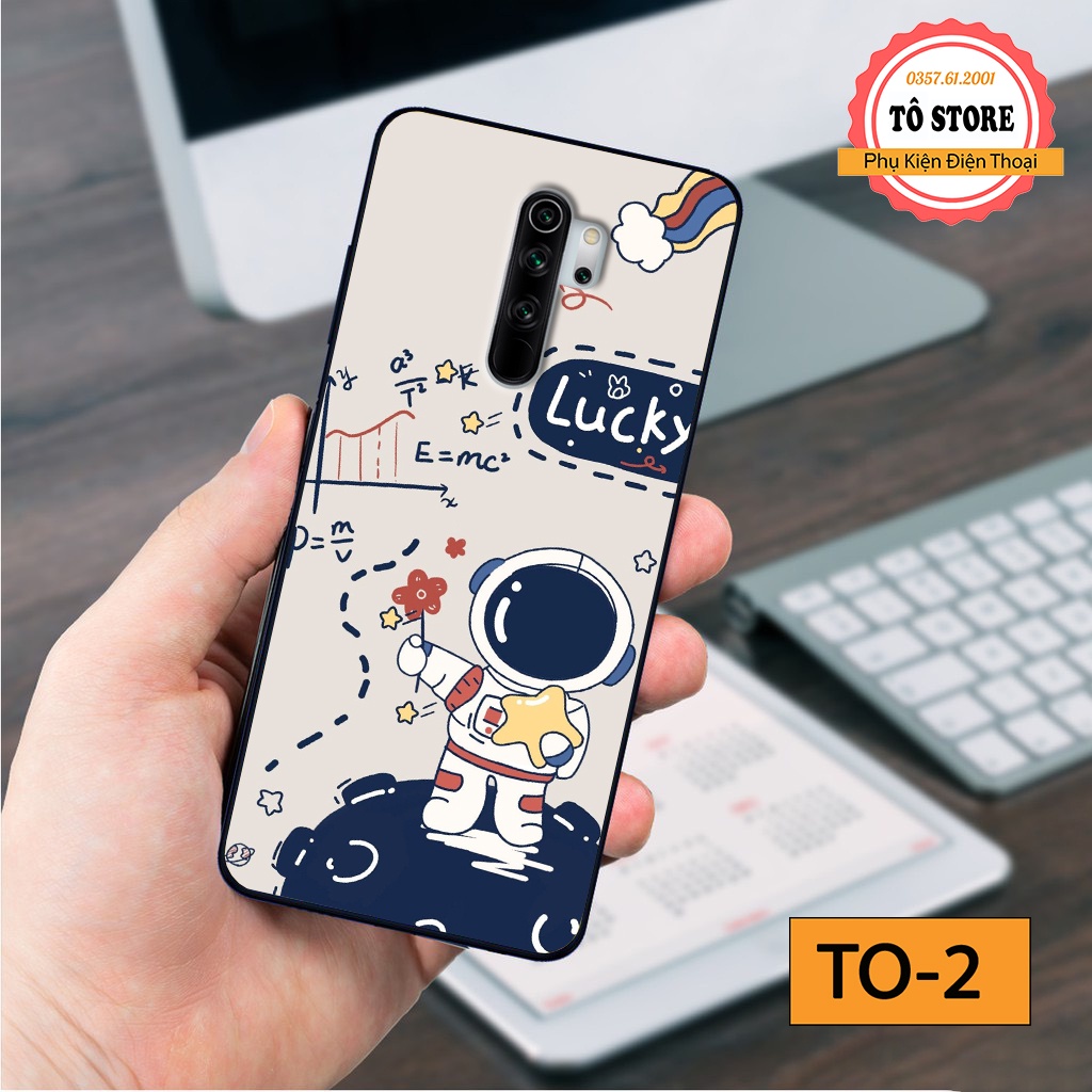 Ốp lưng Xiaomi Redmi Note 8 / Redmi Note 8 Pro / Redmi 8 - Ốp lưng Xiaomi in hình phi hành gia vũ trụ cá tính độc đáo