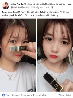 Son tươi Đen lì SKY màu Gạch Cháy