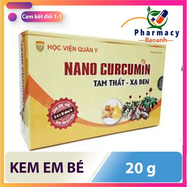 Nano Curcumin Tam Thất Xạ Đen Học viện Quân Y
