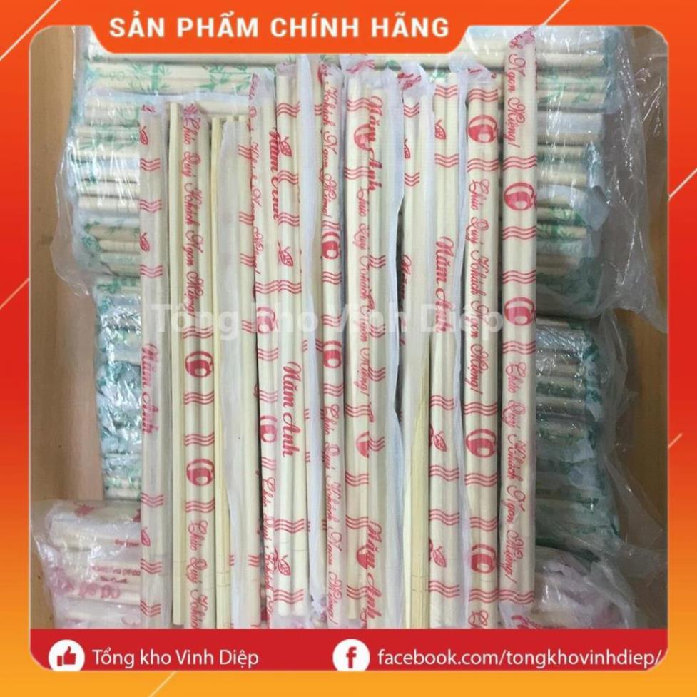 Đũa tre dùng 1 lần  - Bịch 40-50-100 đôi