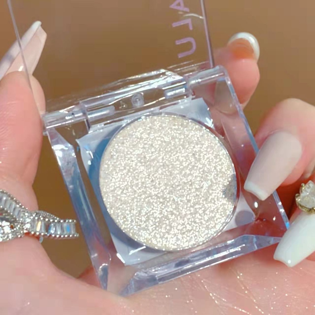 Phấn Mắt Ánh Ngọc Trai Phân Cực Lấp Lánh Thiết Kế Vỏ In Hình Galaxy Burst