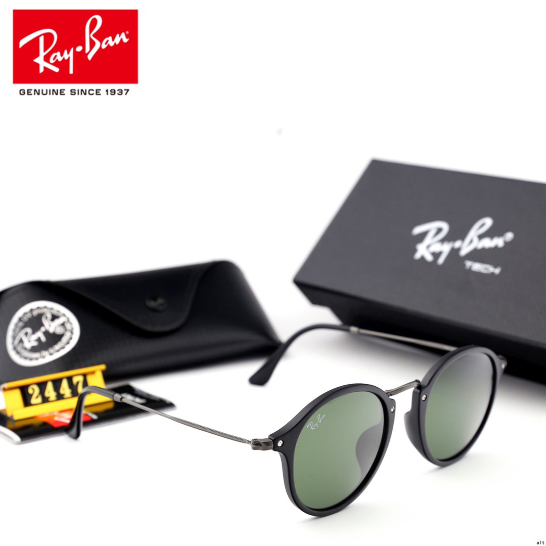 Wayfarer Ray-Ban_ chính hãng Kính râm 2021 Thời trang Hàn Quốc mới Kính râm nam nữ một mảnh Cặp đôi hợp thời trang Du lịch ngoài trời Kính râm lái xes