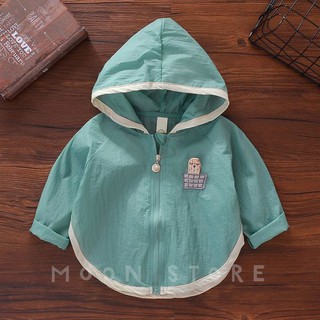 Áo Chống Nắng Cho Bé Hình Xương Rồng Chất Đũi Loại 1, Size Đại tới 35kg