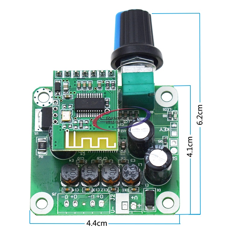 Bản Mạch Khuếch Đại Âm Thanh Kỹ Thuật Số TPA3110 15W + 15W 12V-24V Bluetooth 4.2 Cho Loa Cổng USB / Xe Hơi