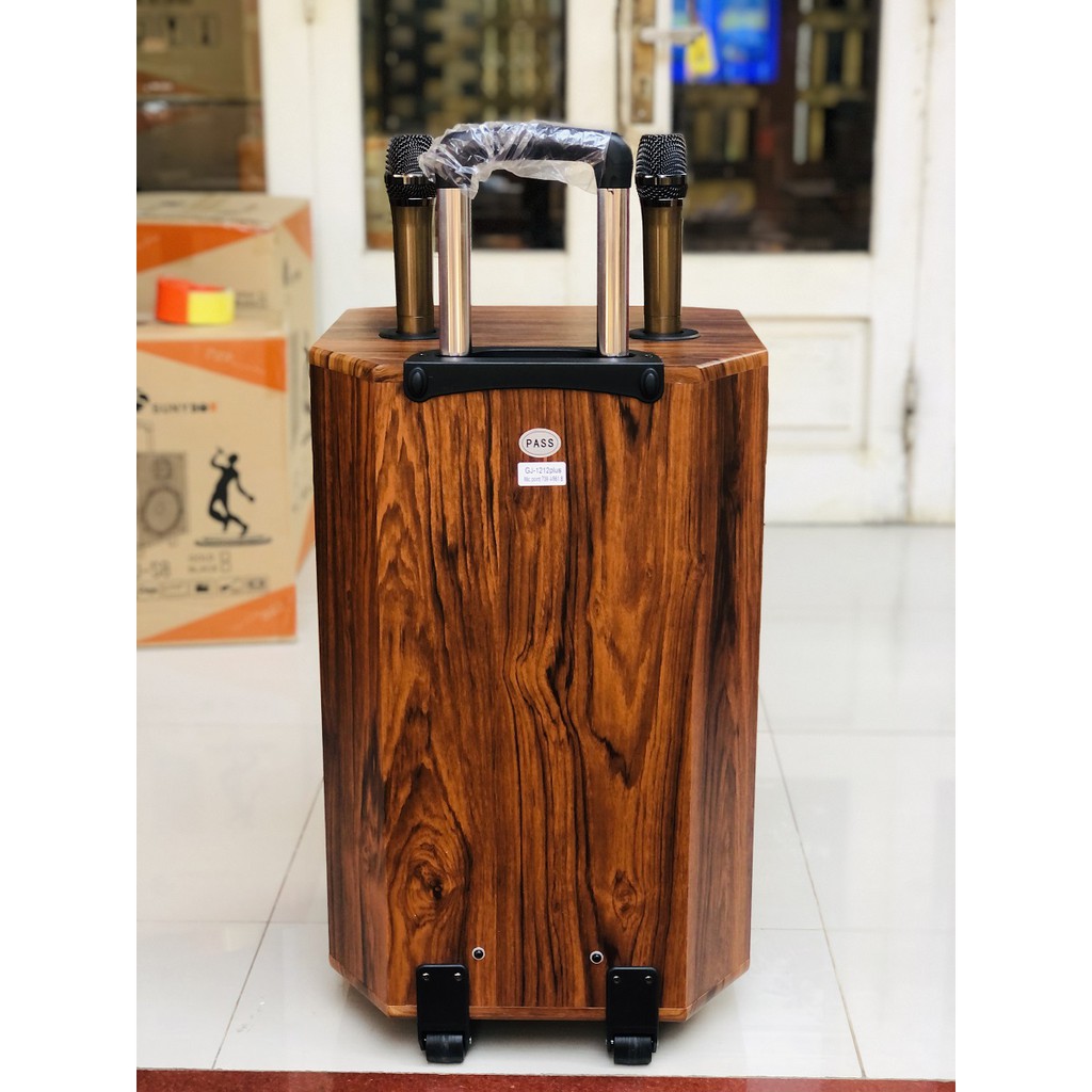 Loa Kéo Bass 30 Vỏ Gỗ 3 Đường Tiếng, Tặng 2 Micro Cao Cấp Siêu Hút Âm hát rất nhẹ