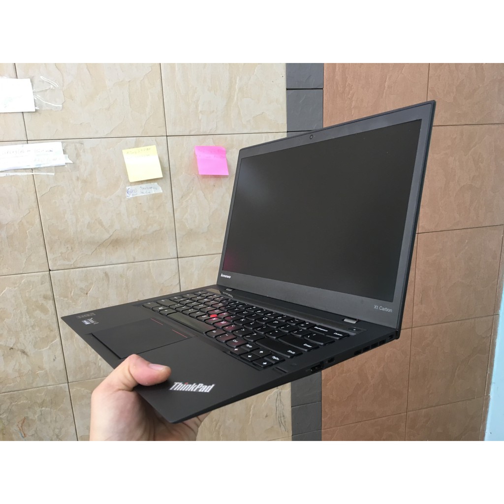 laptop cũ thinkpad X1 carbon 2014 gen 2 màn hình fullhd 1920*1080 ips i7 4600U, 8GB, SSD 256gb, 14.1 inch | BigBuy360