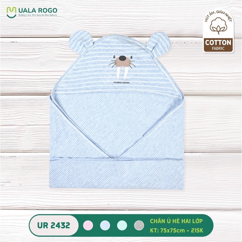 Chăn ủ cotton 2 lớp Ualarogo