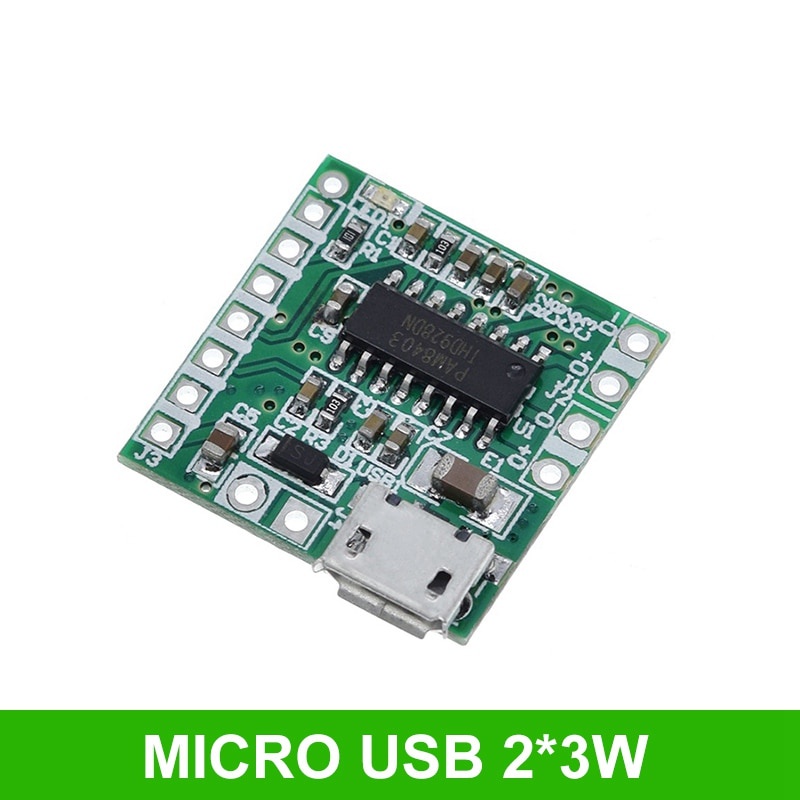 Bảng Mạch Khuếch Đại Âm Thanh Kỹ Thuật Số Mini Bluetooth 5.0 Pam8403 2x3w 5w 2.5v Sang 5v