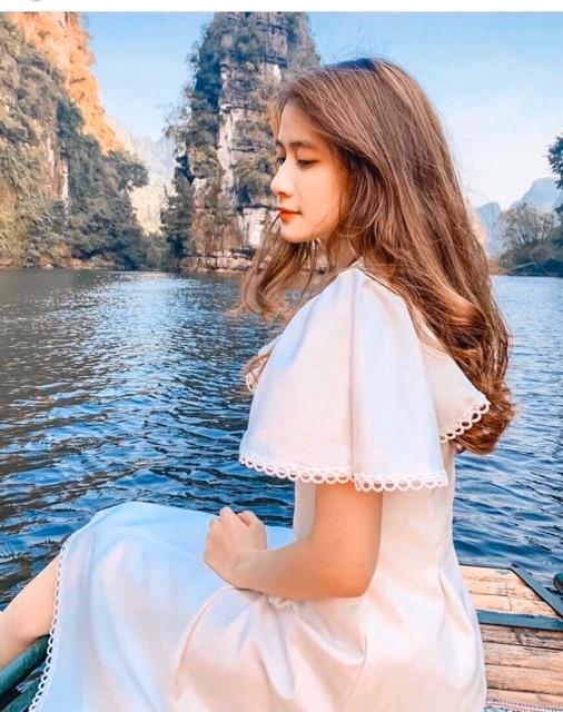 ĐẦM MAXI TAY BÈO