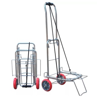 Xe kéo đi chợ inox đa năng