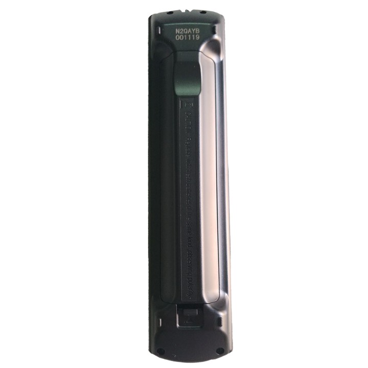 Điều khiển tivi panasonic smart chính hãng màu đen dùng được cho tất cả tivi panasonic, khồng cần cài đặt.