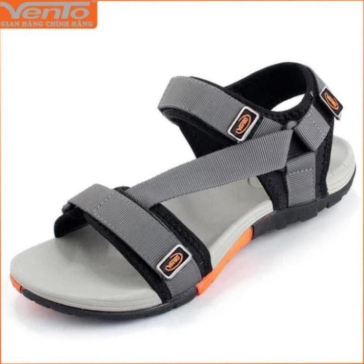 [Sale 3/3][Free Ship ] Giày Sandal Nam Vento Xuất Khẩu Nhật - Inb shop để chọn size ạ NV4538G Xám Đế Xám Cam P09 :