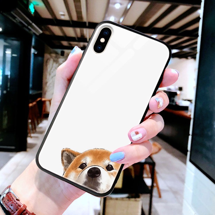 Ốp kính iphone shiba cuốn hút imacc cho iphone 12/11/pro max/6/6s/7/8 plus/xr/x/xs max/mini/se 2020