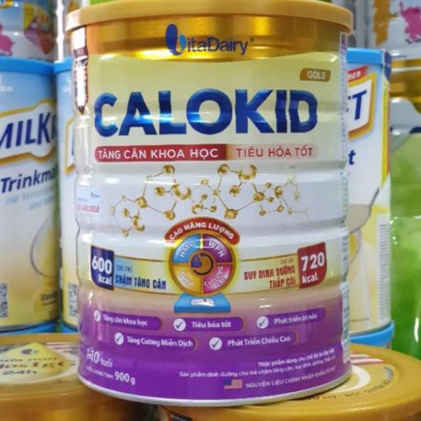 [Mã 267FMCGSALE giảm 8% đơn 500K] [LẺ GIÁ SỈ] Sữa Bột CALOKID GOLD 900G