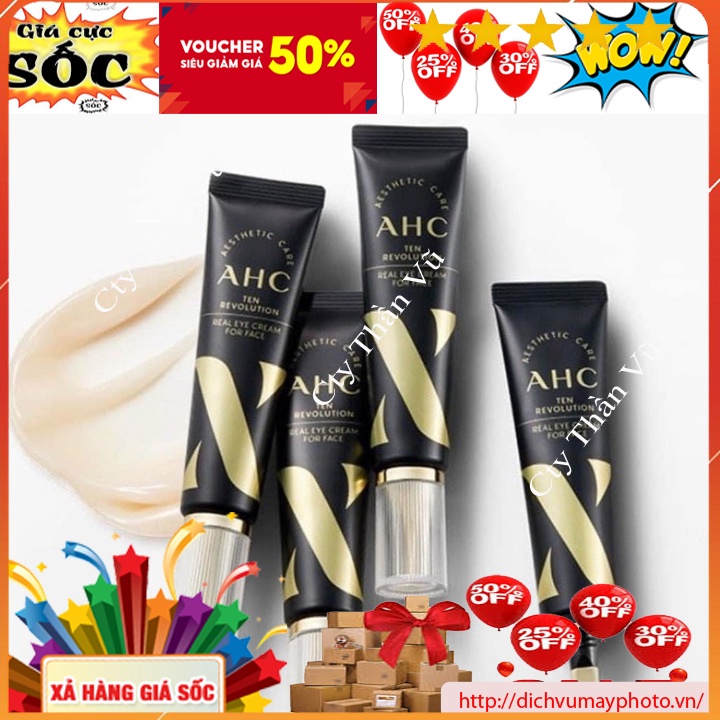 Kem Dưỡng Mắt AHC Aesthetic Care Ten Revolution Làm Giảm Nếp Nhăn, Làm Mờ Quầng Thâm, Ngăn Ngừa Lão Hóa