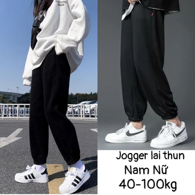 40-100kg quần nam nữ jogger ống rộng thời trang bigsize unisex | BigBuy360 - bigbuy360.vn