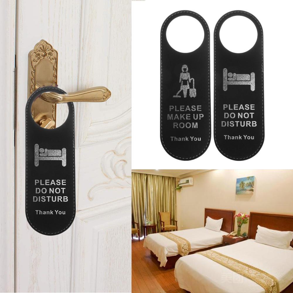 Móc Treo Cửa Chất Liệu Da PU Hai Mặt Hình Viên Đạn Trang Điểm Khách Sạn